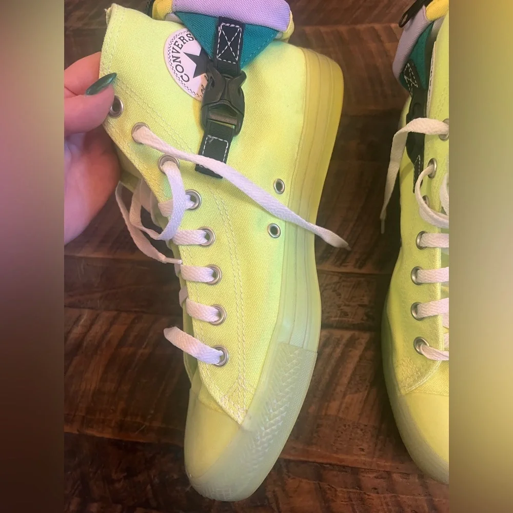 Converse Chuck Taylor All Star CX Utility High Top – Neon Volt Green (Unisex) M9